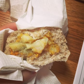 Mama - Sweet potato bun. Heated up in the microwave wrapped in paper towel to keep it moist. - Korean Near Me - New York, New York Mama - Sweet potato bun. Heated up in the microwave wrapped in paper towel to keep it moist. - Korean Near Me - New York, New York