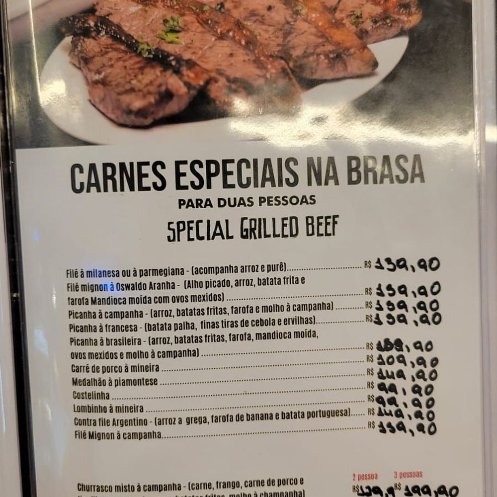 Galetos Copa Rio - Menu as of February 2024 - Brazilian Near Me - Rio de Janeiro, RJ Galetos Copa Rio - Menu as of February 2024 - Brazilian Near Me - Rio de Janeiro, RJ