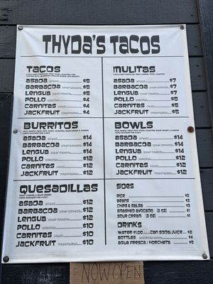 Menu photo 5 Thyda's Tacos Honolulu, HI Menu photo 5 Thyda's Tacos Honolulu, HI