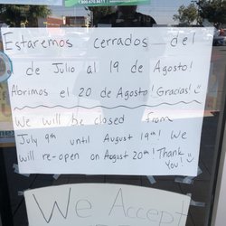 Panaderia La Michoacana - Closed until 8/20/19