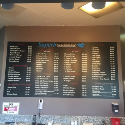 Menu photo 7 Superb Burger Fish and Chips Sacramento, CA
