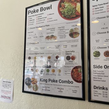 King Poke - Menu - Japanese Near Me - Lomita, California King Poke - Menu - Japanese Near Me - Lomita, California