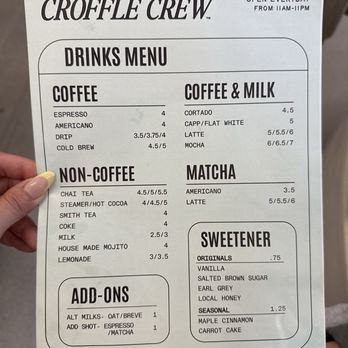 Croffle Crew - Desserts Near Me - Happy Valley, Oregon