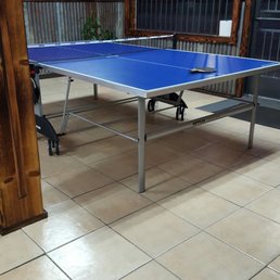 They have ping pong! They have ping pong!