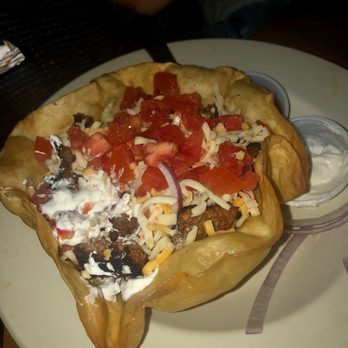 Crawpappy's Bar and Grill - Fajita Taco Salad - Sports Bars Near Me - Tulsa, Oklahoma