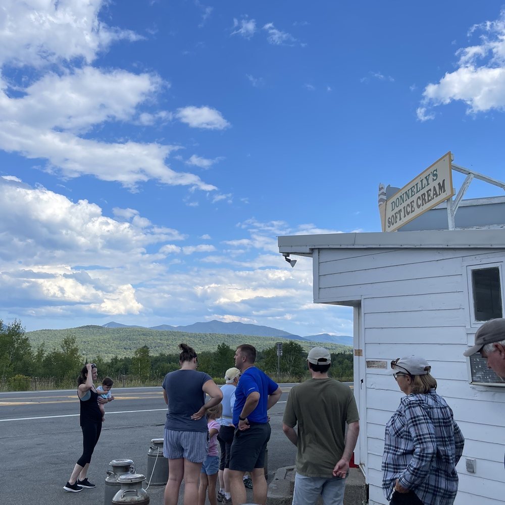 Donnelly's Ice Cream - a group of people standing outside of a building - Ice Cream & Frozen Yogurt Near Me - Saranac Lake, New York Donnelly's Ice Cream - a group of people standing outside of a building - Ice Cream & Frozen Yogurt Near Me - Saranac Lake, New York