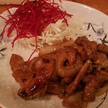 Tora-Ya Ramen - Pork appetizer on ginger flavored house sauce - Ramen Near Me - Quebec City, Quebec Tora-Ya Ramen - Pork appetizer on ginger flavored house sauce - Ramen Near Me - Quebec City, Quebec