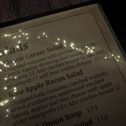 Kale apple bacon salad description