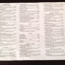 Walkerton Sushi - Menu