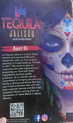 Menu photo 1 La Tequila Jalisco Restaurant Rockport, TX Menu photo 1 La Tequila Jalisco Restaurant Rockport, TX