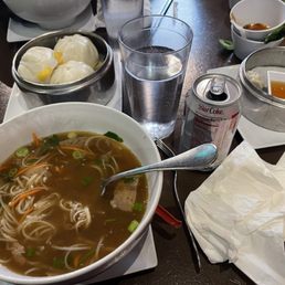 The only good tasting thing here was the can of Coke...and that even had a funny taste The only good tasting thing here was the can of Coke...and that even had a funny taste