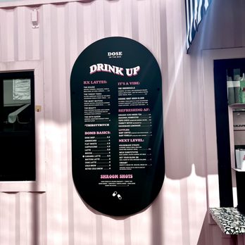 Coffee Dose - Menu Board - Coffee & Tea Near Me - Irvine, California Coffee Dose - Menu Board - Coffee & Tea Near Me - Irvine, California