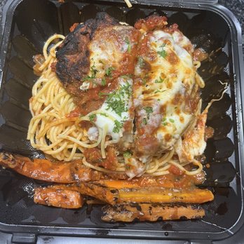 Goomah - a meal in a styrofoam container - Seafood Near Me - Sylvan Lake, Michigan