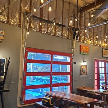 Turbo Garage Door - Full View door in a beautiful red color - Garage Door Services Near Me Turbo Garage Door - Full View door in a beautiful red color - Garage Door Services Near Me
