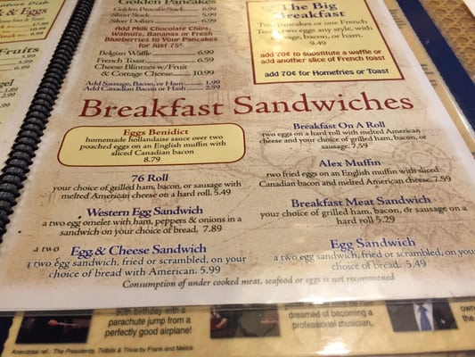 Menu photo 8 Latham '76 Diner Latham, NY