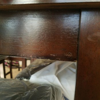 V & S Furniture - More damage. All of these picture's were taken day table arrived - Furniture Stores Near Me - Modesto, California V & S Furniture - More damage. All of these picture's were taken day table arrived - Furniture Stores Near Me - Modesto, California
