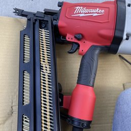 My new nail gun to frame up my projects. Covid has made me creative. My new nail gun to frame up my projects. Covid has made me creative.