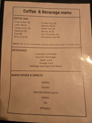 Menu photo 4 The Foundry Rose Cold Spring, NY
