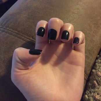 Bamboo Nails & Spa - Black manicure! - Nail Salons Near Me - Round Rock, Texas Bamboo Nails & Spa - Black manicure! - Nail Salons Near Me - Round Rock, Texas