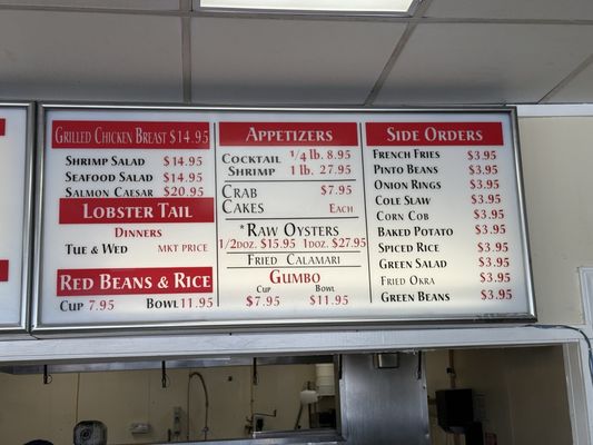 Menu photo 3 White River Fish Market Tulsa, OK
