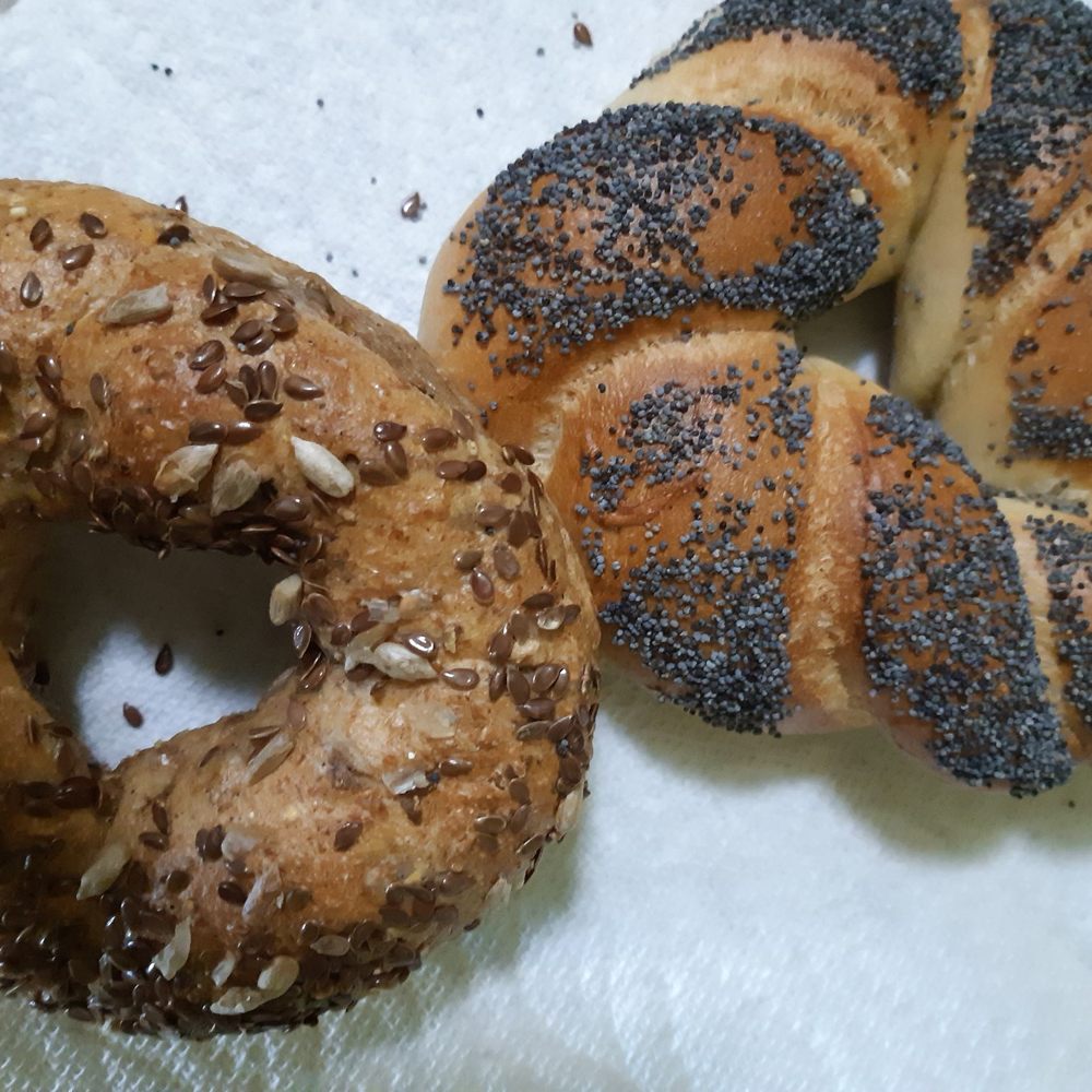 Harbord Bakery - Now THESE are REAL bagels. I know. It's in my DNA. Russian rye with sunflower seeds and the famous twister with poppy seeds. - Bakeries Near Me - Toronto, Ontario Harbord Bakery - Now THESE are REAL bagels. I know. It's in my DNA. Russian rye with sunflower seeds and the famous twister with poppy seeds. - Bakeries Near Me - Toronto, Ontario