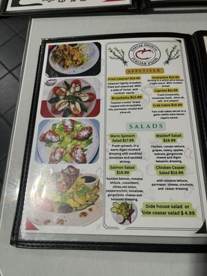 Menu photo 7 Pastas Pronto Modesto, CA