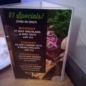 Ojeda's - Daily specials for the budget-er lol - Mexican Near Me - Desoto, Texas
