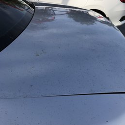 'Too dirty' to get clean! Yet a wet rag at home took it right off! 'Too dirty' to get clean! Yet a wet rag at home took it right off!