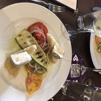 Provence Marinaside - Heirloom tomato salad with cheese - Seafood Near Me - Vancouver, British Columbia Provence Marinaside - Heirloom tomato salad with cheese - Seafood Near Me - Vancouver, British Columbia