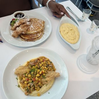 Chapter IV - Catfish with Grits & Fried Chicken with pancakes - Southern Near Me - New Orleans, Louisiana