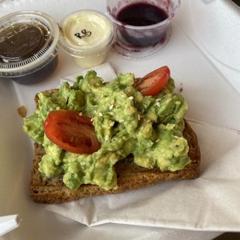 Wheat's End Cafe & Bakery - Sourdough Avocado Toast x1 slice - Bakeries Near Me - Chicago, Illinois