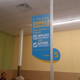 Best satisfaction policy for a grocery store that I've ever seen. Best satisfaction policy for a grocery store that I've ever seen.