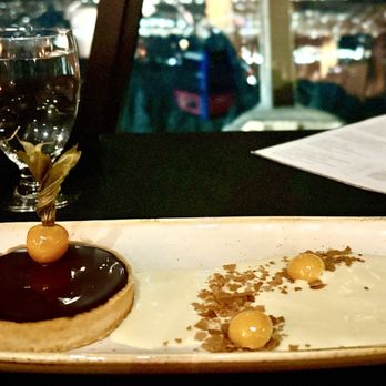 The Observatory - Hazelnut chocolate tart - Canadian (New) Near Me - North Vancouver, British Columbia The Observatory - Hazelnut chocolate tart - Canadian (New) Near Me - North Vancouver, British Columbia