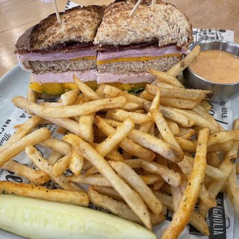 Magnolia Table - Club Sandwich n Fries - Breakfast & Brunch Near Me - Waco, Texas Magnolia Table - Club Sandwich n Fries - Breakfast & Brunch Near Me - Waco, Texas