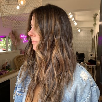 MBS Salon - Golden caramel balayage. - Hair Stylists Near Me - Mill Valley, California