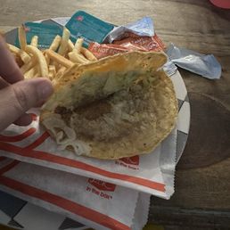 Just wanted some extra lettuce in my tacos Just wanted some extra lettuce in my tacos