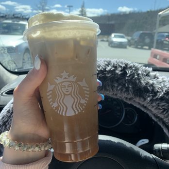 Starbucks - Venti cold brew, 3 pumps of cinnamon dolce, 3 vanilla, and sweet foam - Coffee & Tea Near Me - Barre, Vermont
