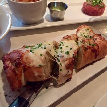 Lucca Restaurant & Bar - Garlic & Mozzarella Bread - Italian Near Me - Boston, Massachusetts