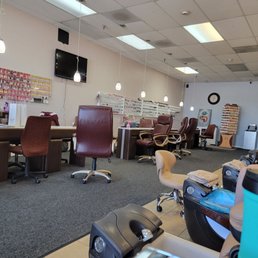 Awesome pedicure!! The sugar scrub and hot towels are included in their regular pedi but I suggest the lavender one. Super friendly staff Awesome pedicure!! The sugar scrub and hot towels are included in their regular pedi but I suggest the lavender one. Super friendly staff