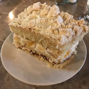 Asado Argentinian Grill - This cake is enormous and lovely. Peach dulce de leche - Argentine Near Me - Orem, Utah Asado Argentinian Grill - This cake is enormous and lovely. Peach dulce de leche - Argentine Near Me - Orem, Utah