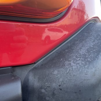 Caliber Collision - The undamaged fender. You can see it sealed nicely to the front panel. - Body Shops Near Me - Huntington Beach, California Caliber Collision - The undamaged fender. You can see it sealed nicely to the front panel. - Body Shops Near Me - Huntington Beach, California