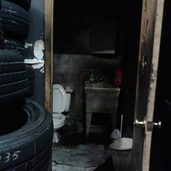 Friendly Tires Company - Bathroom could benefit from some TLC. - Tires Near Me - Margate, Florida Friendly Tires Company - Bathroom could benefit from some TLC. - Tires Near Me - Margate, Florida