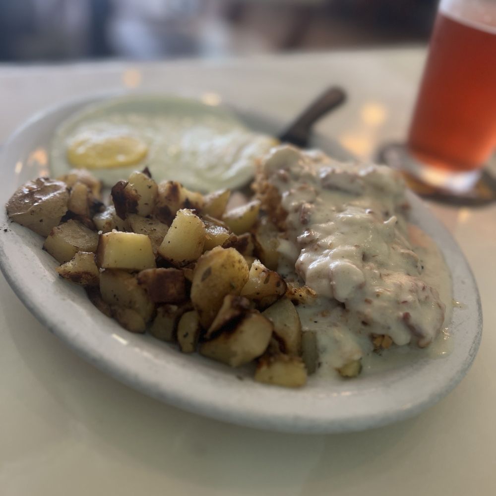The Greene Lily - Chicken fried pork chop - Breakfast & Brunch Near Me - Eureka, California