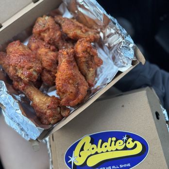 Goldie’s - Lemon pepper hot - Chicken Wings Near Me - Houston, Texas Goldie’s - Lemon pepper hot - Chicken Wings Near Me - Houston, Texas
