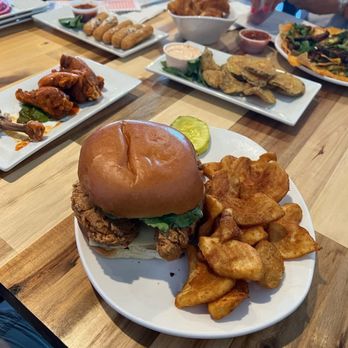 The Chicken Coop Kitchen & Bar - Chicken sandwich - Pubs Near Me - Johnston, Rhode Island