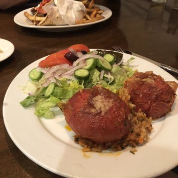 Sofia's Mediterranean Grill - Stuffed tomatoes - Greek Near Me - Hasbrouck Heights, New Jersey Sofia's Mediterranean Grill - Stuffed tomatoes - Greek Near Me - Hasbrouck Heights, New Jersey
