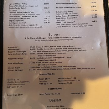 Mama's Place - Baskets and burgers. - Desserts Near Me - Metairie, Louisiana Mama's Place - Baskets and burgers. - Desserts Near Me - Metairie, Louisiana