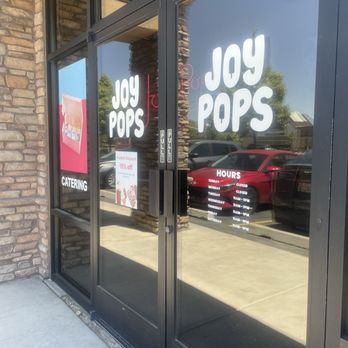 Joy Pops - Hours on door. Closed Sunday and Monday - Desserts Near Me - Sandy, Utah