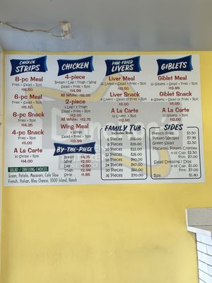 Menu photo 5 Donahoo's Golden Chicken Ontario, CA