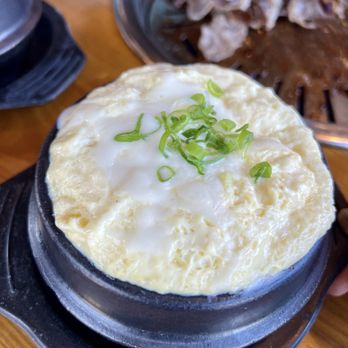 Yook92 - @foodie_starry  complimentary Egg Souffle - Korean Near Me - Palisades Park, New Jersey